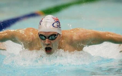 Hickman takes Silver in 100m Butterfly