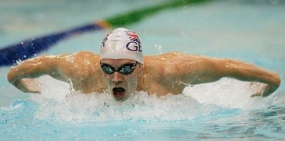 Hickman takes Silver in 100m Butterfly